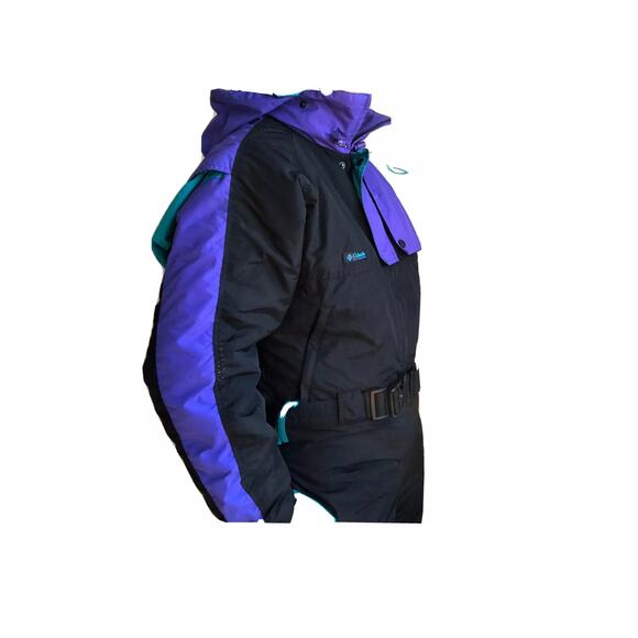 Mens or Women's Unisex VTG Columbia 80s 90s Full Ski Suit Retro Small - Picture 1 of 11